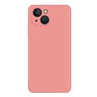 For iPhone 15 Imitation Liquid Silicone Phone Case(Pink) - 1