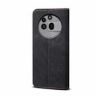 For Nothing Phone 3a Pro Denim Texture Casual Style Flip Leather Case(Black) - 3