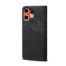 For Nothing CMF Phone 2 Pro Denim Texture Casual Style Flip Leather Case(Black) - 3