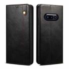 For Nothing Phone 3a Oil Wax Crazy Horse Texture Leather Phone Case(Black) - 1