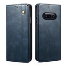 For Nothing Phone 3a Oil Wax Crazy Horse Texture Leather Phone Case(Blue) - 1