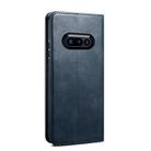 For Nothing Phone 3a Oil Wax Crazy Horse Texture Leather Phone Case(Blue) - 3