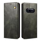 For Nothing Phone 3a Oil Wax Crazy Horse Texture Leather Phone Case(Green) - 1