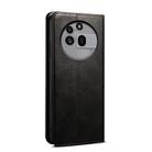 For Nothing Phone 3a Pro Oil Wax Crazy Horse Texture Leather Phone Case(Black) - 3