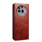 For Nothing Phone 3a Pro Oil Wax Crazy Horse Texture Leather Phone Case(Brown) - 3