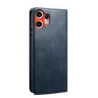 For Nothing CMF Phone 2 Pro Oil Wax Crazy Horse Texture Leather Phone Case(Blue) - 3