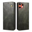 For Nothing CMF Phone 2 Pro Oil Wax Crazy Horse Texture Leather Phone Case(Green) - 1