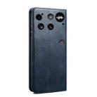 For Nothing Phone 3 Oil Wax Crazy Horse Texture Leather Phone Case(Blue) - 3
