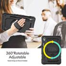 For Samsung Galaxy Tab S9 / S9 FE Silicone + PC Tablet Case(Black) - 3