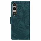 For Sony Xperia 1 VI Tiger Embossing Pattern Flip Leather Phone Case(Green) - 3