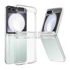 For Samsung Galaxy Z Flip5 Hinge Full Coverage Phone Case(Transparent) - 1