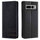 For Google Pixel 7 Pro TTUDRCH RFID Retro Texture Leather Phone Case(Black) - 1