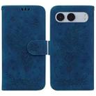 For OnePlus Nord 4 Butterfly Rose Embossed Leather Phone Case(Blue) - 1