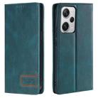 For Xiaomi Redmi Note 12 Pro+ 5G Global TTUDRCH RFID Retro Texture Leather Phone Case(Greem) - 1