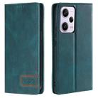 For Xiaomi Redmi Note 12 Pro 5G Global TTUDRCH RFID Retro Texture Leather Phone Case(Greem) - 1