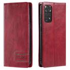 For Xiaomi Redmi Note 11 Pro 4G/5G Global TTUDRCH RFID Retro Texture Leather Phone Case(Red) - 1