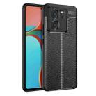 For Xiaomi Redmi K60 Ultra Litchi Texture Shockproof TPU Phone Case(Black) - 1