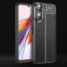 For Xiaomi 13C Litchi Texture Shockproof TPU Phone Case(Black) - 1