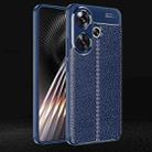 For Xiaomi Redmi Turbo 3 5G Litchi Texture Shockproof TPU Phone Case(Blue) - 1