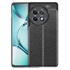 For OnePlus Ace 2 Pro 5G Litchi Texture Shockproof TPU Phone Case(Black) - 1