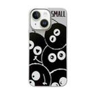 For iPhone 14 Plus Skin Feel Pattern PC Phone Case(Multiple Briquettes) - 1