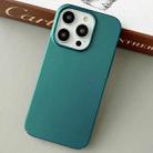 For iPhone 13 Pro Max Skin Feel All Inclusive PC Phone Case(Bronze Green) - 1