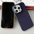 For iPhone 13 Pro Skin Feel All Inclusive PC Phone Case(Dark Purple) - 3