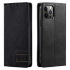 For iPhone 11 Pro TTUDRCH RFID Retro Texture Magnetic Leather Phone Case(Black) - 1