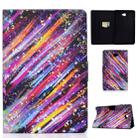 For Samsung Galaxy Tab A 10.1 (2016) T580 / T585 Voltage Painted Pattern Tablet PC Protective Leather Case with Bracket & Card Slots & Sleep / Wake-up & Anti-skid Strip(Meteor) - 1