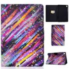 For Samsung Galaxy Tab S6 Lite P610 / P615 Voltage Painted Pattern Tablet PC Protective Leather Case with Bracket & Card Slots & Sleep / Wake-up & Anti-skid Strip(Meteor) - 1