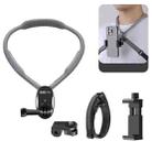 RUIGPRO Lazy Neck Bracket POV View Mount With Phone Clamp & Adapter - 1