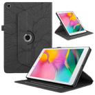 For Samsung Galaxy Tab A 8.0 2019 / T290 Tree Life Embossed Rotation Leather Tablet Case(Black) - 1