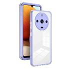 For Realme 11 Pro 5G/11 Pro+ 5G 3 in 1 Clear TPU Color PC Frame Phone Case(Purple) - 1