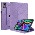 For Lenovo Tab M11 / Xiaoxin Pad 11 2024 Tree Life Embossed Rotation Leather Tablet Case(Purple) - 2