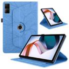 For Xiaomi Redmi Pad 10.6 2022 Tree Life Embossed Rotation Leather Smart Tablet Case(Blue) - 1