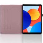 For Xiaomi Redmi Pad SE 8.7 4G Tree Life Embossed Rotation Leather Tablet Case(Rose Gold) - 3
