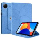 For Xiaomi Redmi Pad SE 8.7 4G Tree Life Embossed Rotation Leather Smart Tablet Case(Blue) - 2