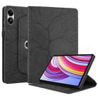 For Xiaomi Redmi Pad SE 11 2025 Tree Life Embossed Rotation Leather Tablet Case(Black) - 2
