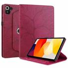 For Xiaomi Redmi K Pad Tree Life Embossed Rotation Leather Tablet Case(Red) - 2
