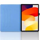 For Xiaomi Redmi K Pad Tree Life Embossed Rotation Leather Tablet Case(Blue) - 3
