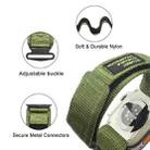 For Apple Watch 2 38mm AW Nylon Two-Section Watch Band(Army Green) - 3