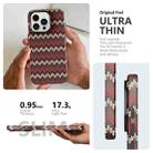 For iPhone 13 Textile Texture Matte Ultra-thin Phone Case(Red) - 5