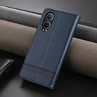 For OPPO K12x / OnePlus Nord CE4 Lite AZNS Magnetic Calf Texture Flip Leather Phone Case(Dark Blue) - 3