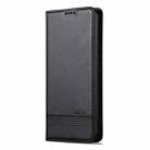 For OPPO Find X8 AZNS Magnetic Calf Texture Flip Leather Phone Case(Black) - 2