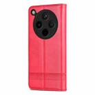 For OPPO Find X8 AZNS Magnetic Calf Texture Flip Leather Phone Case(Red) - 3