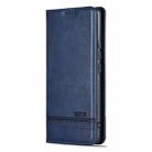 For OPPO Find X8 Pro AZNS Magnetic Calf Texture Flip Leather Phone Case(Dark Blue) - 2