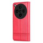 For OPPO Find X8 Pro AZNS Magnetic Calf Texture Flip Leather Phone Case(Red) - 3