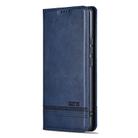 For OPPO Reno13 F AZNS Magnetic Calf Texture Flip Leather Phone Case(Dark Blue) - 2