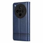 For OPPO Find X8s+ AZNS Magnetic Calf Texture Flip Leather Phone Case(Dark Blue) - 3