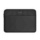 For 14 inch Laptop WIWU Minimalist Ultra-thin Laptop Sleeve(Black) - 1